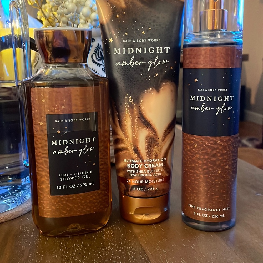 Bath and body trio set